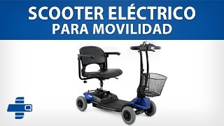 Scooter Eléctrico para movilidad Plegable compacto y manejable con una mano [upl. by Kahle488]