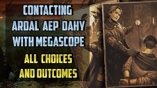 Ardal Aep Dahy Megasope All choices  Thronebreaker the Witcher Tales  High Level Talks [upl. by Aniryt]