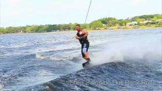 Wakeboarding Tip Low Impact HS Back Roll Progression [upl. by Nodnelg]