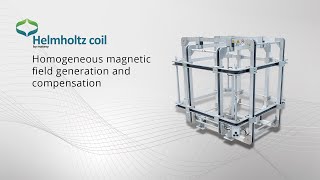 Matesy Helmholtz coil  Generation of magnetic fields [upl. by Nnaaihtnyc]