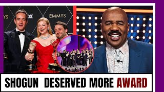 Steve Harvey REVEALS Why Shogun Deserves More Awards At Emmys 2024 [upl. by Inobe]