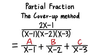 the coverup method amp why it works for partial fractions decomposition [upl. by Milt]