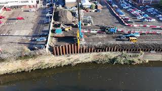 Rotherham Riverside Flood Alleviation Scheme [upl. by Atnohsal147]