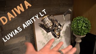 Daiwa Luvias Airity LT  lightest spinning reel ever [upl. by Ninon]