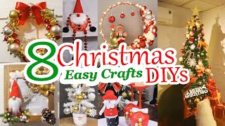 8 Easy Diy Christmas Decoration Ideas At Home 2024  Christmas Crafts [upl. by Ahmar]