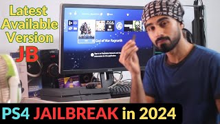 How to Jailbreak PS4 Latest Version in 2024 Easiest Guide  Hold Your Firmware for 110 Jailbreak [upl. by Ahsilrac]