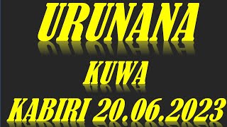 URUNANA RWO KUWA KABIRI 20062023 EPISODE 2527 [upl. by Gavin]