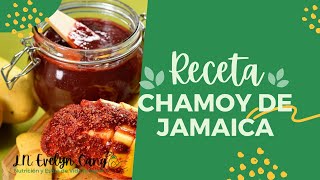 Chamoy de Jamaica  Receta vegana y fácil [upl. by Adnola]