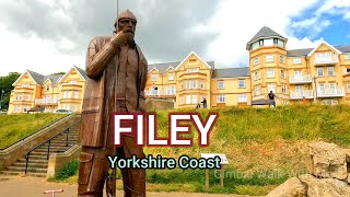 Filey Town Yorkshire gimbalwalkwithme [upl. by Salim87]