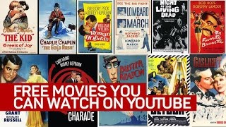 Free movies you can watch on YouTube [upl. by Ikceb]