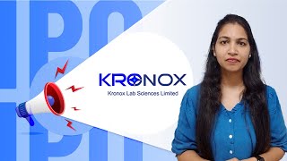 🚀 Get ready for the IPO of Kronox Lab Sciences Ltd 🌟 [upl. by Adnolaj570]