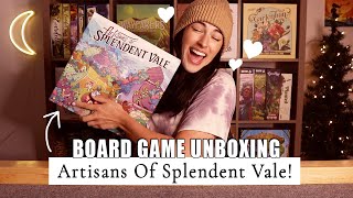 Artisans of Splendent Vale  Dice Tower Preview by Ella [upl. by Armahs]