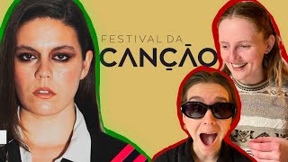 Lets REACT to IOLANDA  GRITO 🇵🇹 Festival da Canção 2024  Eurovision 2024  Portugal [upl. by Cralg]