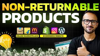 Best NonReturnable Ecommerce Products 📈 Beginners Guide ✅ Sell on Amazon Flipkart amp Own Website [upl. by Aicarg]