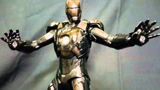 Hot toys Ironman Mark VII Stealth Mode Version  OMG Review [upl. by Harman]