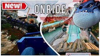 NEU 2024 Alpenexpress „ENZIAN“ und Tiroler Wildwasserbahn im EuropaPark POV  ONRIDE 4K [upl. by Aloke]