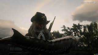 RDR2 online Emplacement Esturgeon jaune [upl. by Previdi]