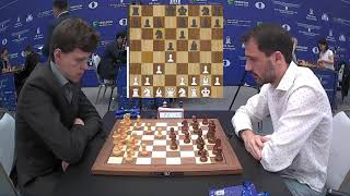 Vladislav Artemiev 2799 vs Ivan Cheparinov 2613  FIDE World Blitz Chess Championship 2023 [upl. by Vitus]