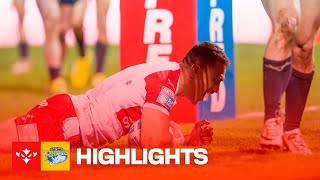 HIGHLIGHTS Hull KR vs Leeds Rhinos  Robins and Rhinos battle in Round 2 [upl. by Anaed]