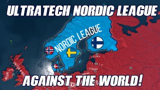 HOI4 Sweden Nordic League  UltraTech country VS World  HOI4 Timelapse  hoi4 timelapse [upl. by Irah]