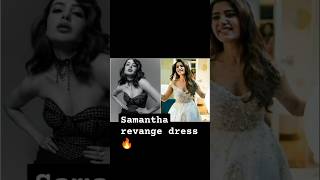 Samantha revange dress 🔥samantha nagachaitanya marriage revange dress weddingdress [upl. by Eitsyrc396]