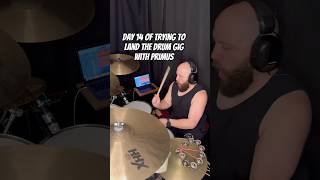 “Lacquer Head” chorus licks for day 14 of trying to land the new drum gig with Primus [upl. by Veal]