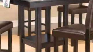 Arcadia Counter Height Dining Set  Hillsdale Furniture [upl. by Nocaj]