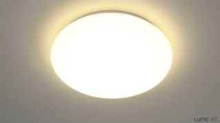 Sylvania Start Eco Surface LED lamp 18W 3000K4000K 1550lm IP44 330mm [upl. by Nyrraf]