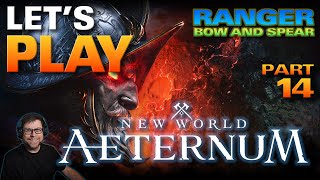 New World Aeternum  Kineer Plays  Part 14 [upl. by Niltag]