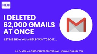 How to delete gmail messages in bulk [upl. by Stanfill]