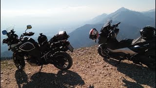 Suzuki VStrom amp Yamaha TMax HillClimb OffRoad [upl. by Rorke278]