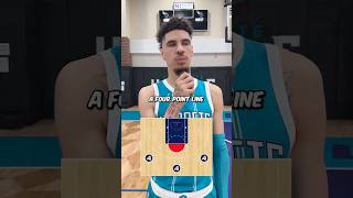 LaMelo asks NBA for 4point line 😳 lamelo lameloball nba [upl. by Analise143]