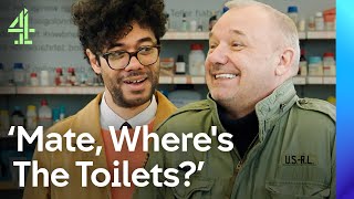 Bob Mortimer And Richard Ayoade In Utter HYSTERICS Trying Expired Goods  Travel Man  Channel 4 [upl. by Ellissa959]