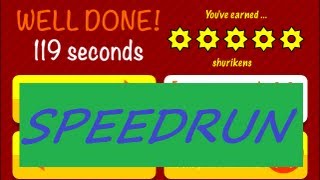 ClickPLAY Time  Speedrun Guide 5 Shurikens [upl. by Aihsela]