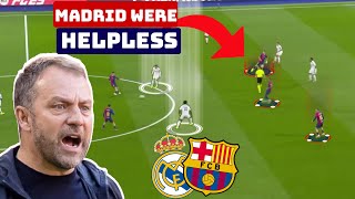 Flicks Barcelona Just HUMILIATED Real Madrid  Tactical Analysis [upl. by O'Brien]