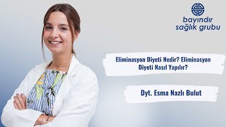 Eliminasyon Diyeti Nedir Eliminasyon Diyeti Nasıl Yapılır [upl. by Acsehcnarf889]