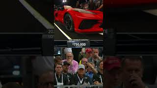 3 Million 2020 Chevrolet Corvette VIN 001 Charity Sale  BARRETTJACKSON REWIND [upl. by Nattirb369]