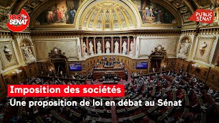 Imposition des sociétés  examen dune proposition de loi [upl. by Bellanca844]