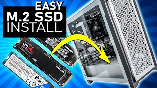 How to Install an NVMe or SATA M2 SSD in a PC [upl. by Moureaux]