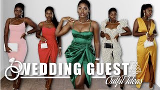 WEDDING GUEST OUTFIT IDEAS  WHAT TO WEAR THATS AFFORDABLE  STYLISH  iDESIGN8 [upl. by Kipton]