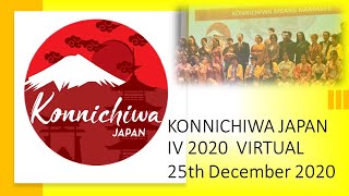 KONNICHIWA JAPAN IV 2020 VIRTUAL Highlight 25th December 2020 [upl. by Pavier714]