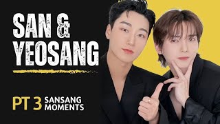 Ateez Duos  Part 3 of SanSang San amp Yeosang Moments [upl. by Roinuj]