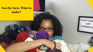 🔴LIVE Novelty Yarns Types  What the heck to make [upl. by Rida]