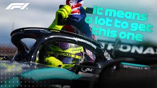 Lewis Hamilton’s Phenomenal Home Win And The Best Team Radio  2024 British Grand Prix  Paramount [upl. by Arron]