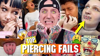 WORST PIERCING FAILS OF 2023  Roly [upl. by Llertnauq]