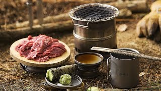 고독한미식가  일드  와사비 소고기  Grill Recipe  Camping Cooking  캠핑한끼 [upl. by Teeter814]