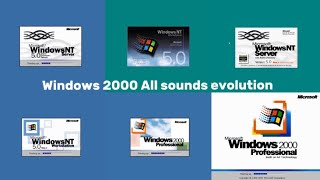 Windows NT 502000 all sounds  betaextended [upl. by Broeder]