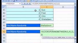 Excel Lookup Series 5 VLOOKUP Function 5th Example [upl. by Htebilil]