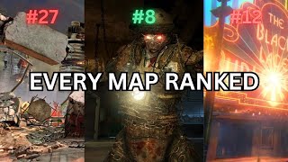 ALL COD Zombie Maps RANKED By The COMMUNITY [upl. by Nataniel]