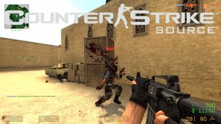 CounterStrike Source  2020 Gameplay  dedust2 276 [upl. by Aivata668]